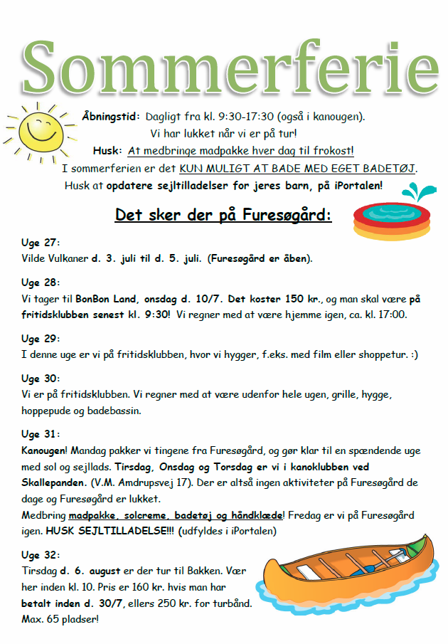 sommerferie udmelding 2019