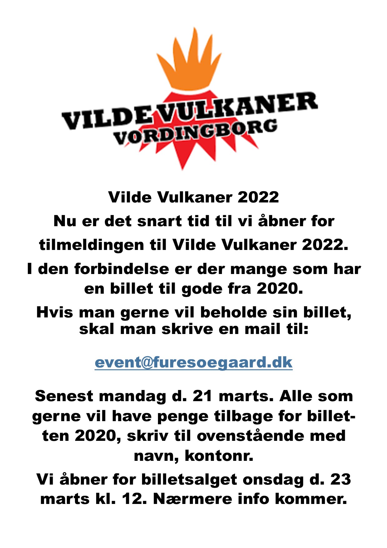 20220314 – Vilde Vulkaner 2022 billetter