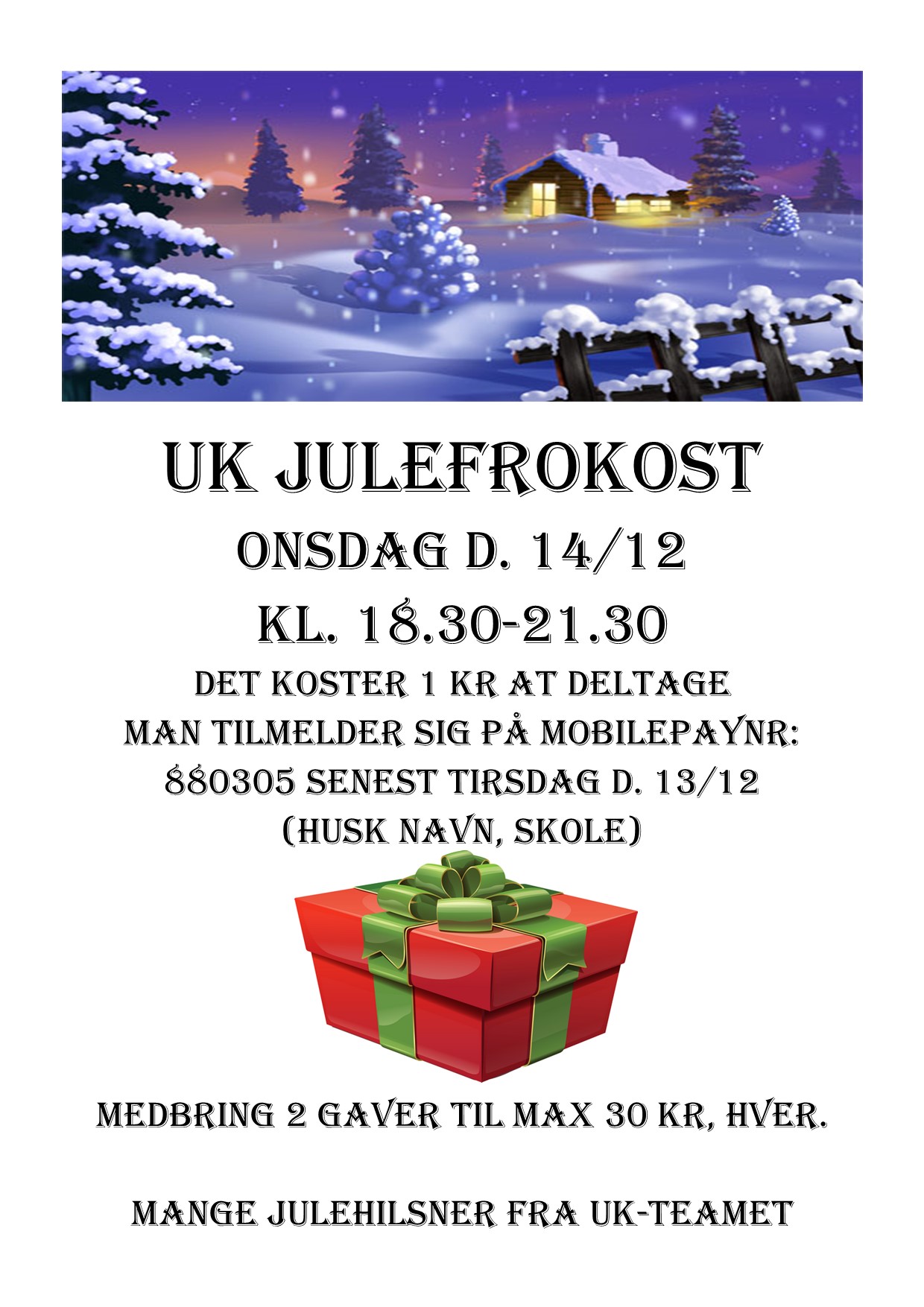 uk julefrokost 2022