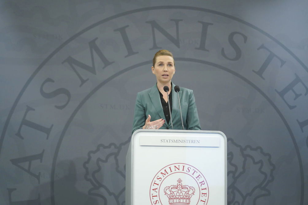 Pressemøde i Statsministeriet om COVID-19