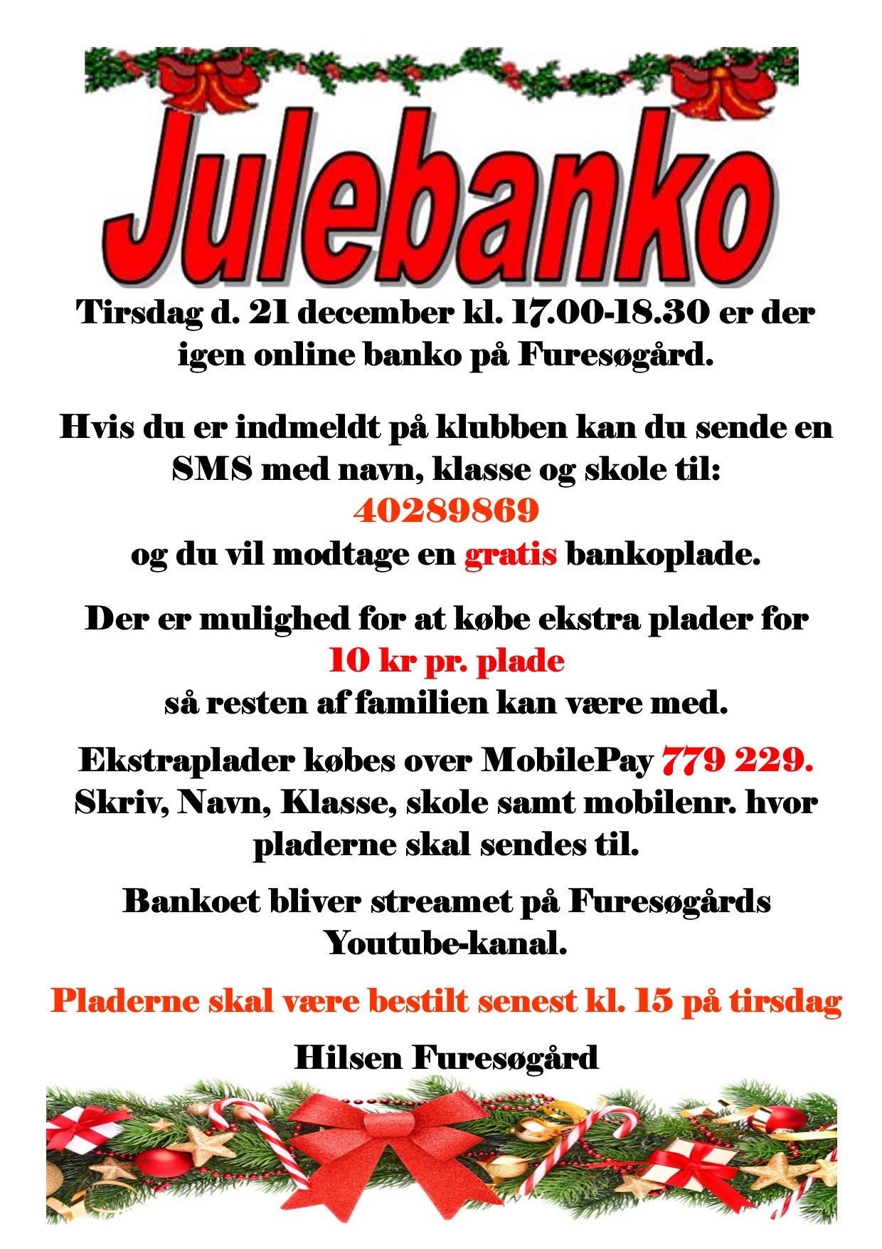 Banko 17 dec 2021 Online ny
