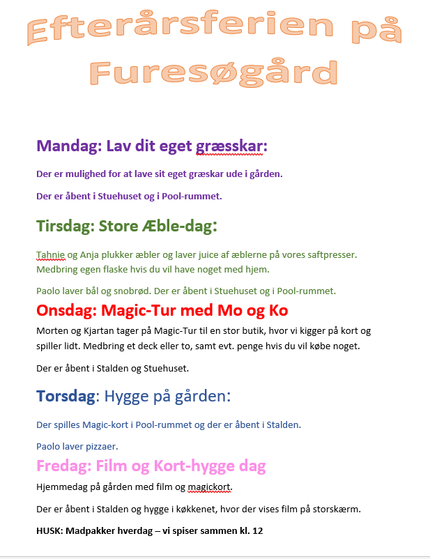 20230926 – Efterårsferie 2023